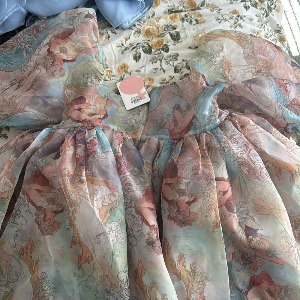 Selkie Mucha Puff Mini Dress XXL - Picture 5 of 5